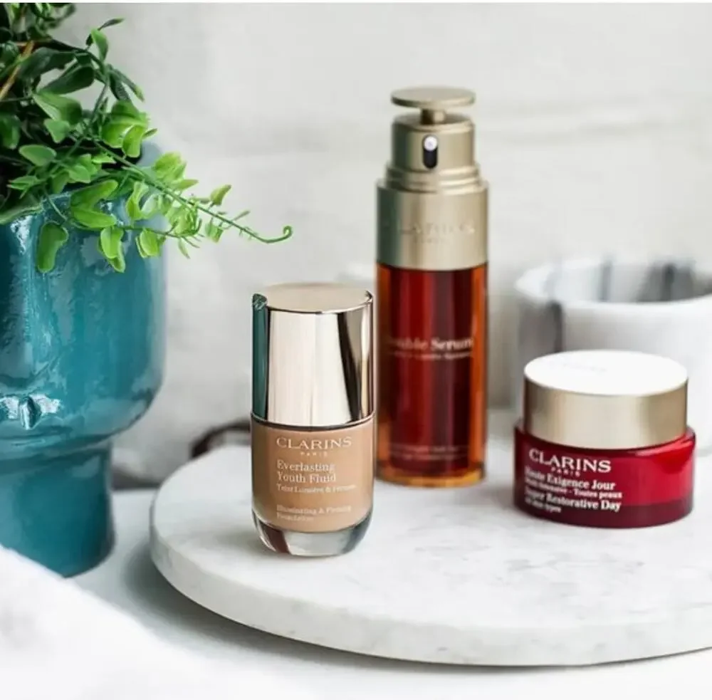 Clarins Everlasting Illuminating Youth Fluid Foundation NIB  118N Transfer Proof